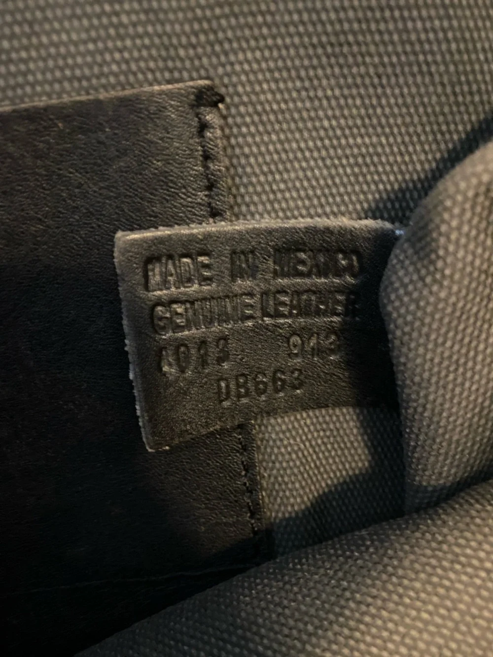 Frye Black Leather Tote with Subtle Starburst Detail - Picture 5 of 8